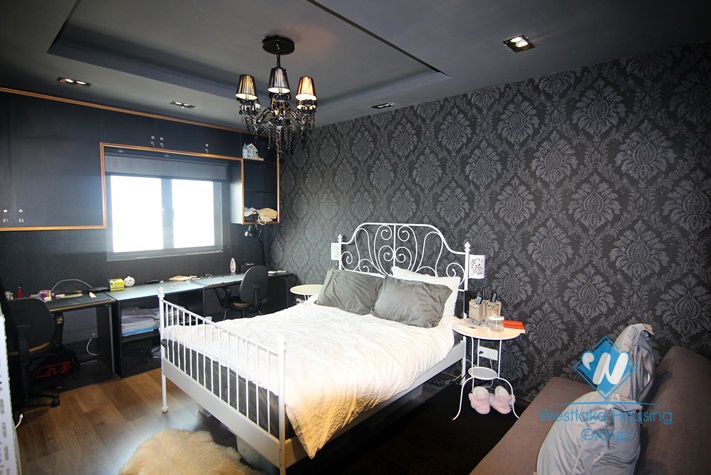 Duplex apartment for rent in Ha Dong district